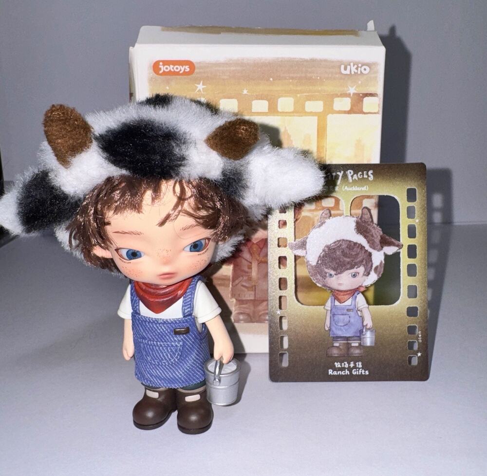 JOTOYS Ukio City Pages Series Blind Box Confirmed Figure Ranch Gifts US Seller